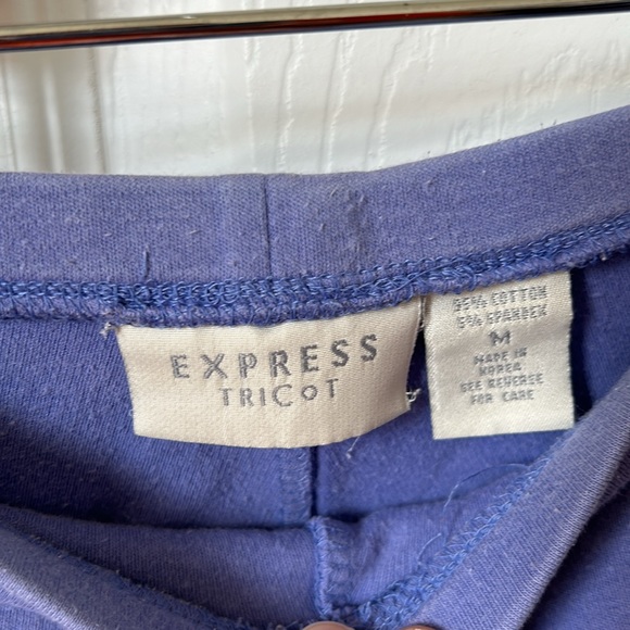 💜VINTAGE EXPRESS VIOLET CHEEKY SHORTS💜 - Picture 4 of 5